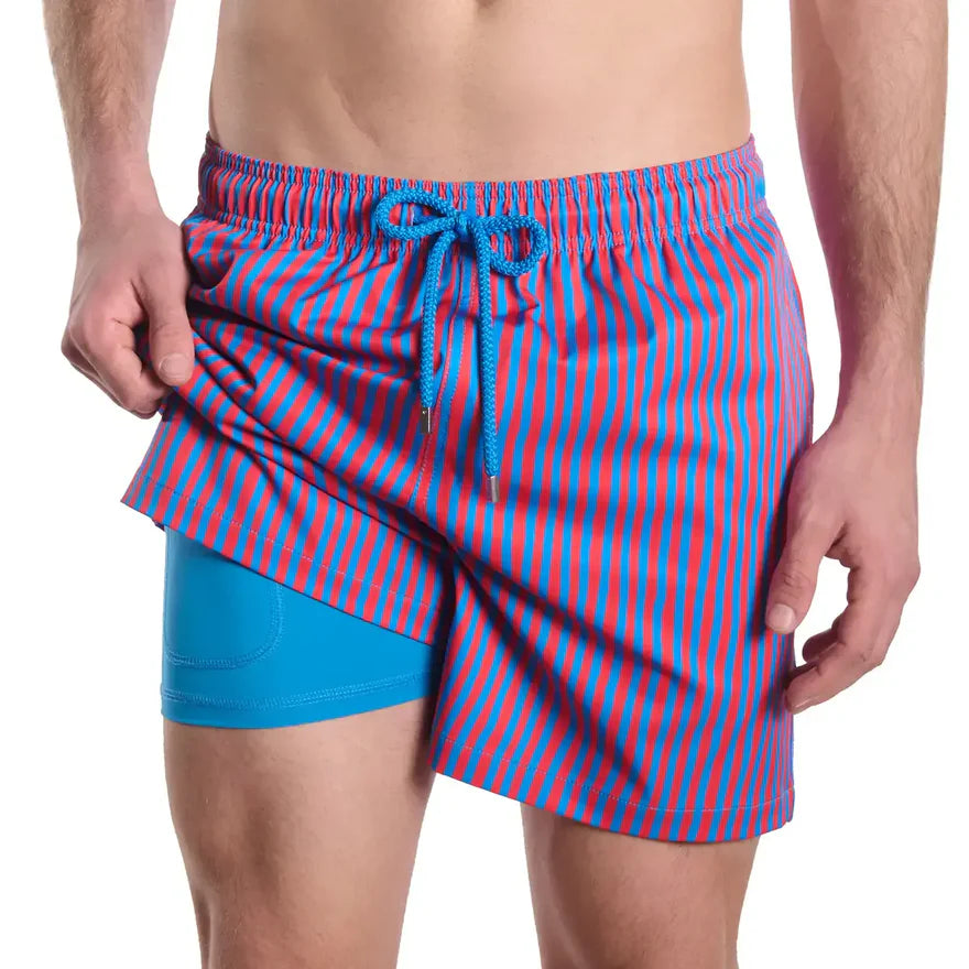 Men’s Premium Compression-Lined Hybrid Shorts